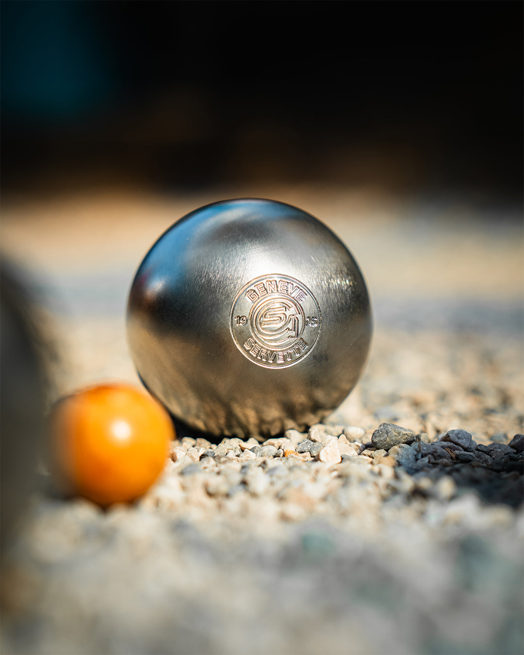 Boules de pétanque et but GSHC