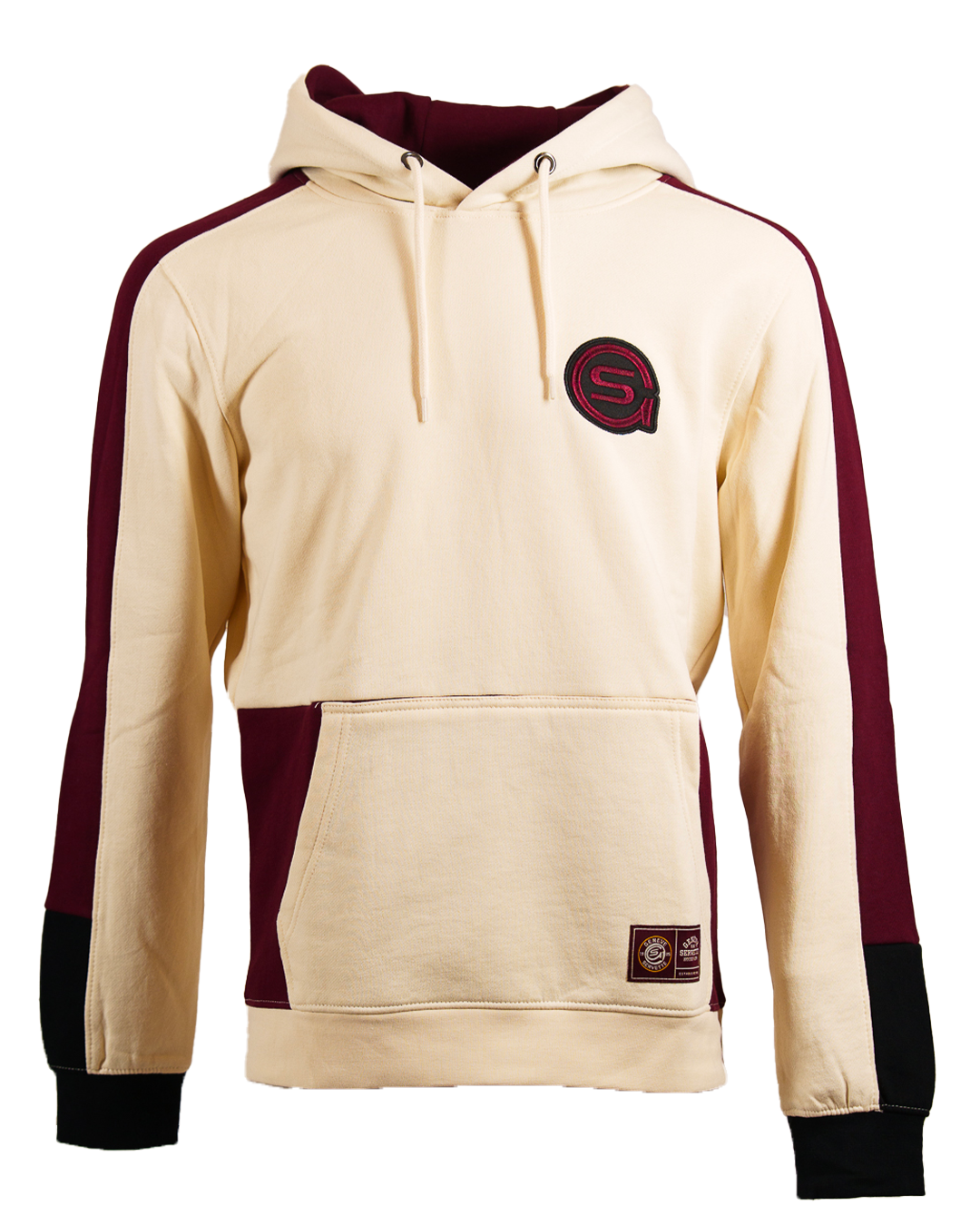 Hoodie Offwhite Block GSHC