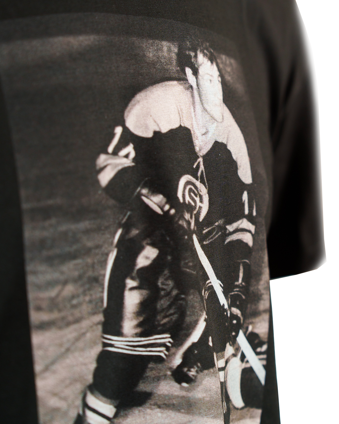 T-Shirt Retro Noir x PUCKWEAR