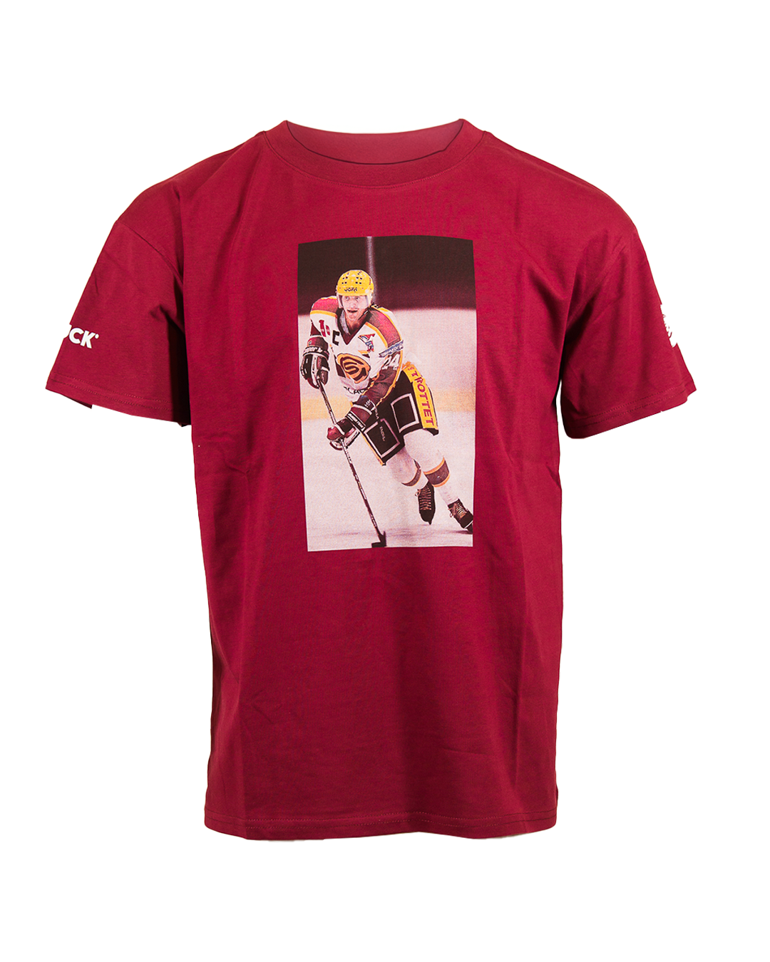 T-Shirt Retro Grenat x PUCKWEAR