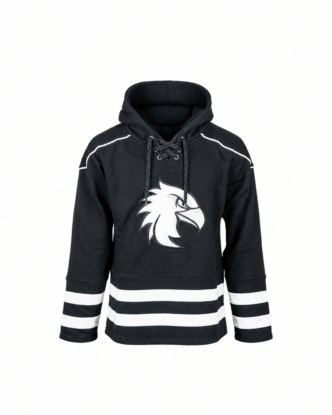Hoodie Hockey Black Eagle Kids