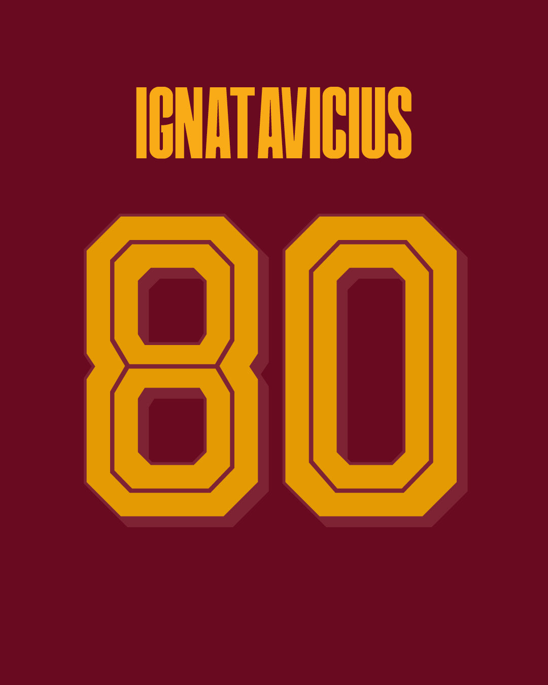 Maillot HOME 25-26 IGNATAVICIUS 80 - SIGNÉ