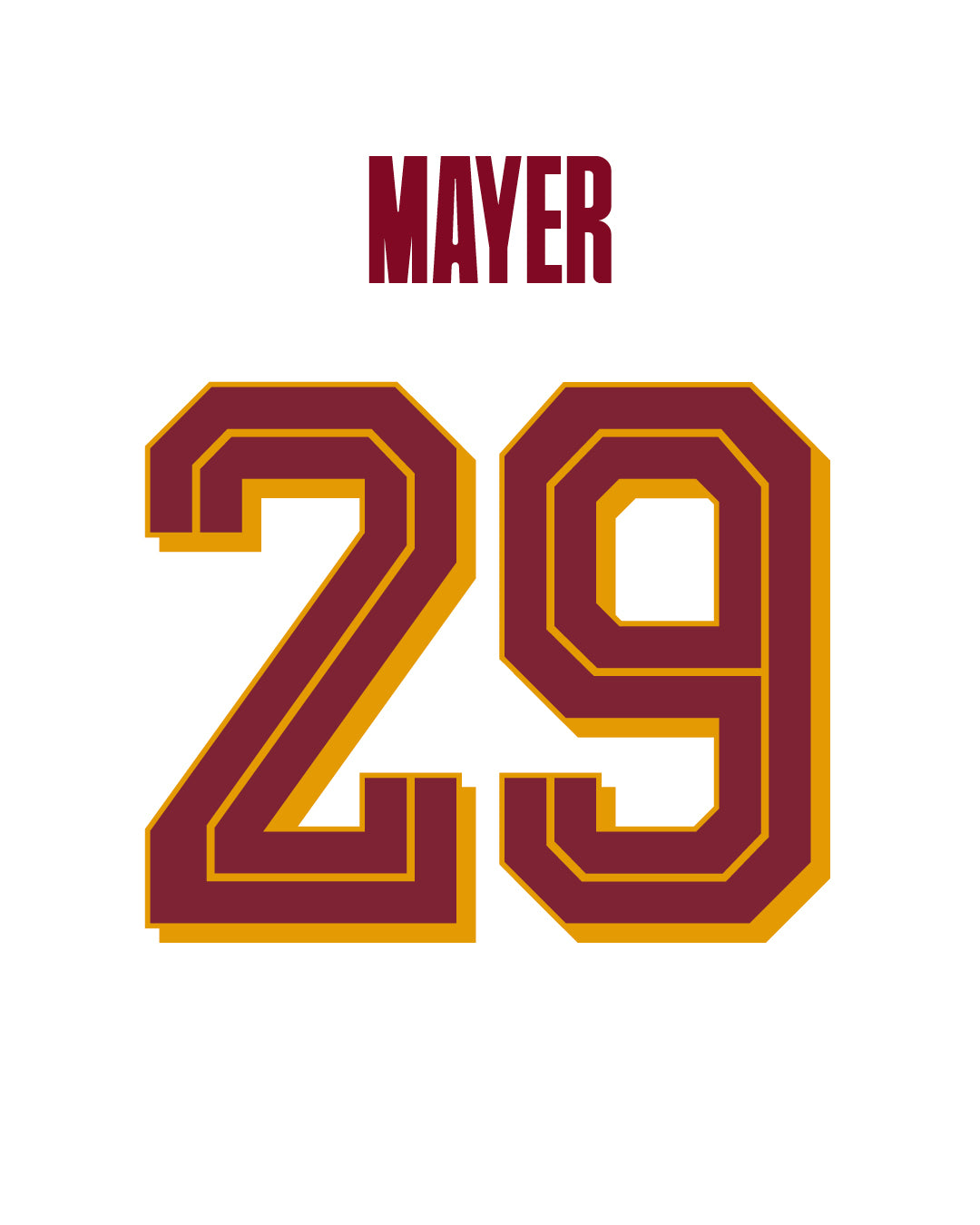 Maillot AWAY 25-26 MAYER 29 - SIGNÉ