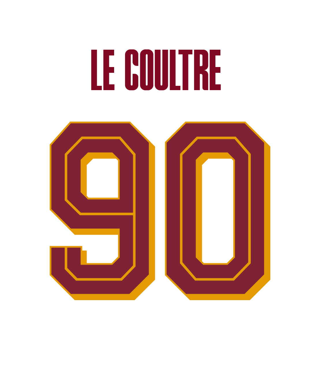 Maillot AWAY 25-26 LE COULTRE 90 - SIGNÉ
