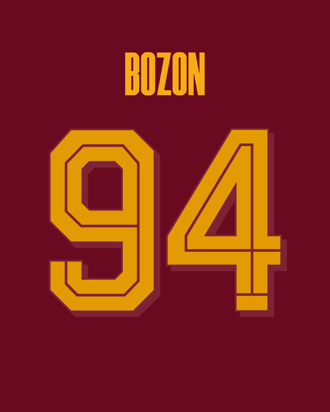 Maillot HOME 25-26 BOZON 94 - SIGNÉ
