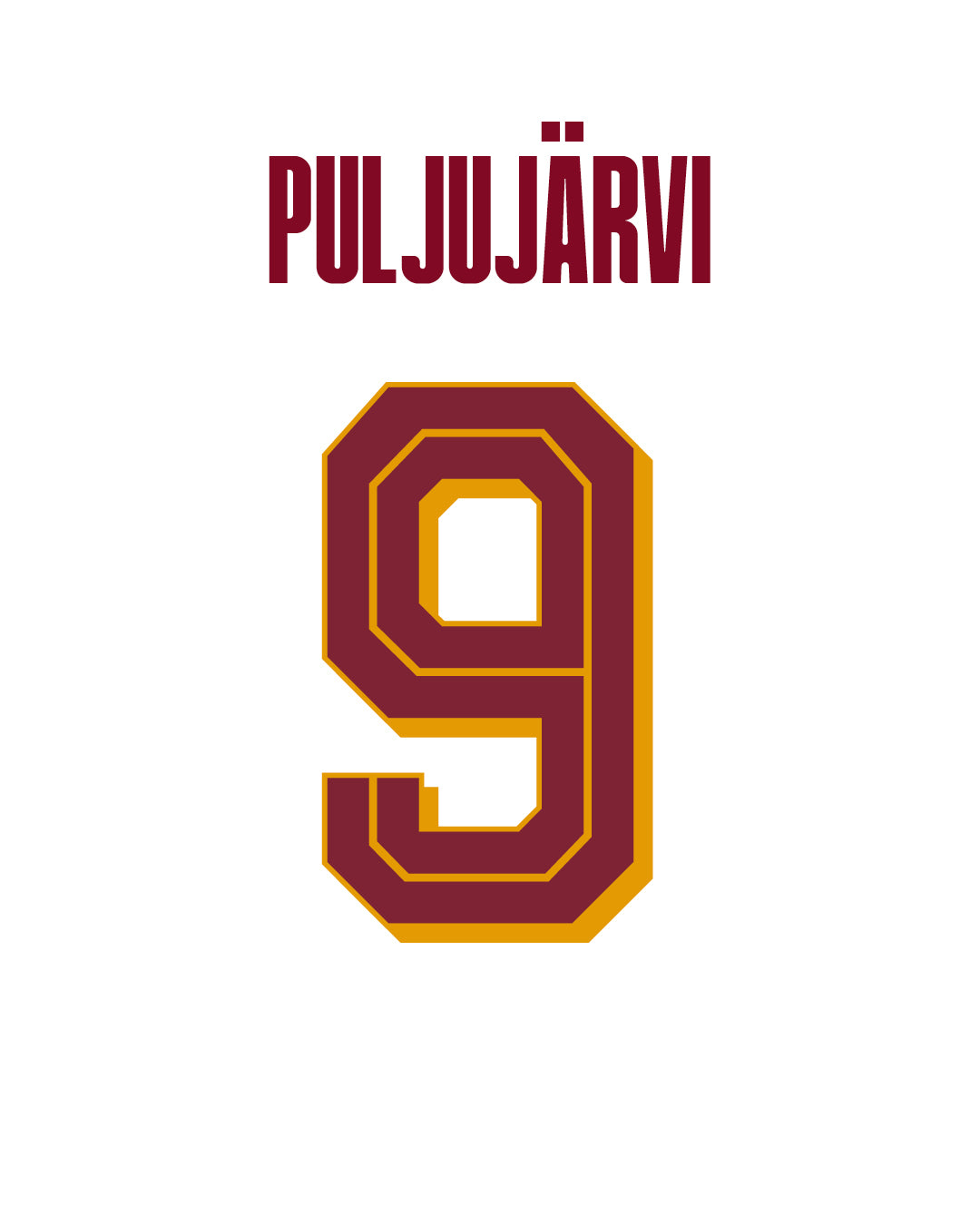 Maillot AWAY 25-26 PULJUJÄRVI 9 - SIGNÉ