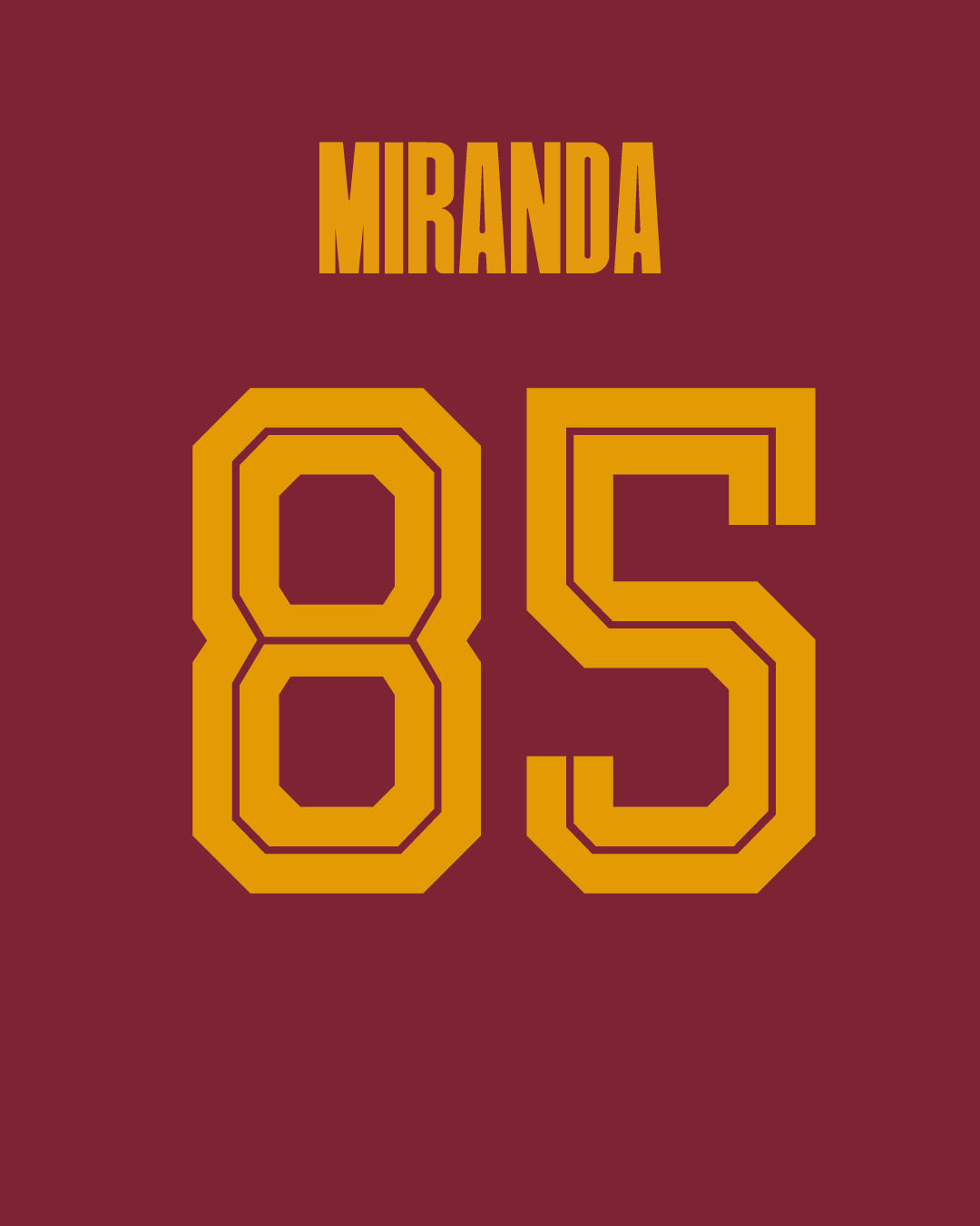 Maillot 120 ans - MIRANDA 85