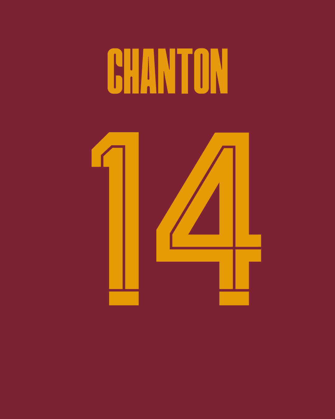 Maillot 120 ans - CHANTON 14