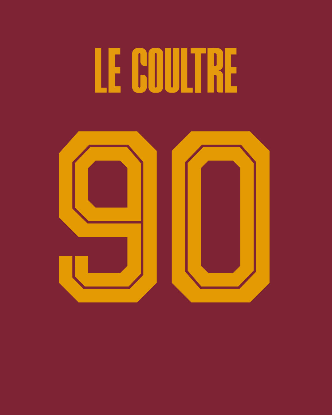 Maillot 120 ans - LE COULTRE 90