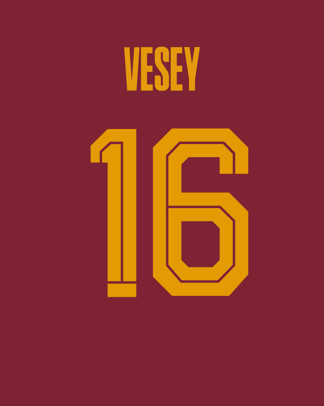 Maillot 120 ans - VESEY 16