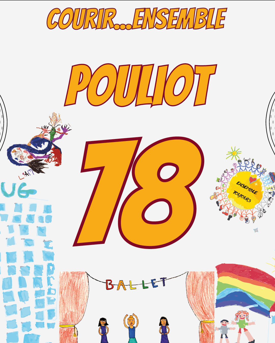 Maillot Warm Up 25-26 POULIOT 18 - SIGNÉ