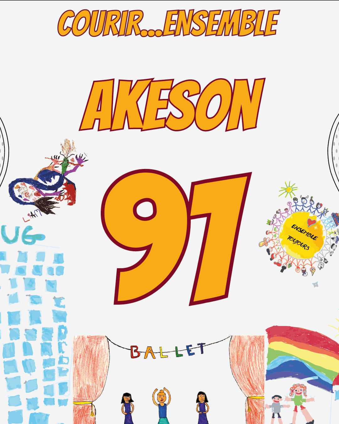 Maillot Warm Up 25-26 AKESON 91  - SIGNÉ