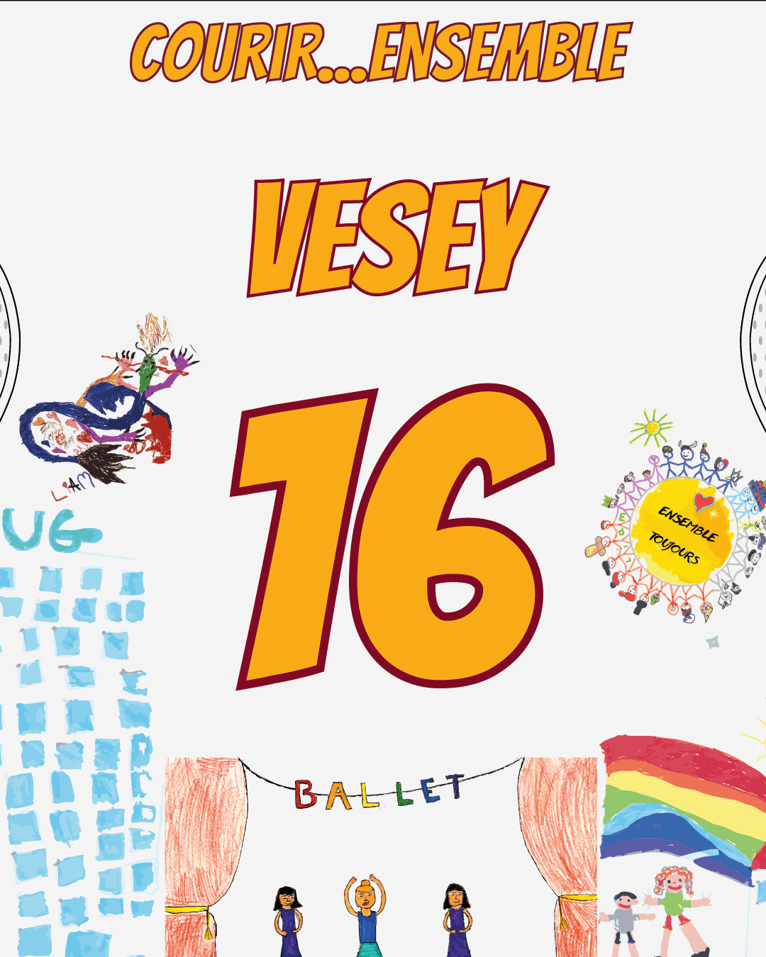 Maillot Warm Up 25-26 VESEY 16 - SIGNÉ